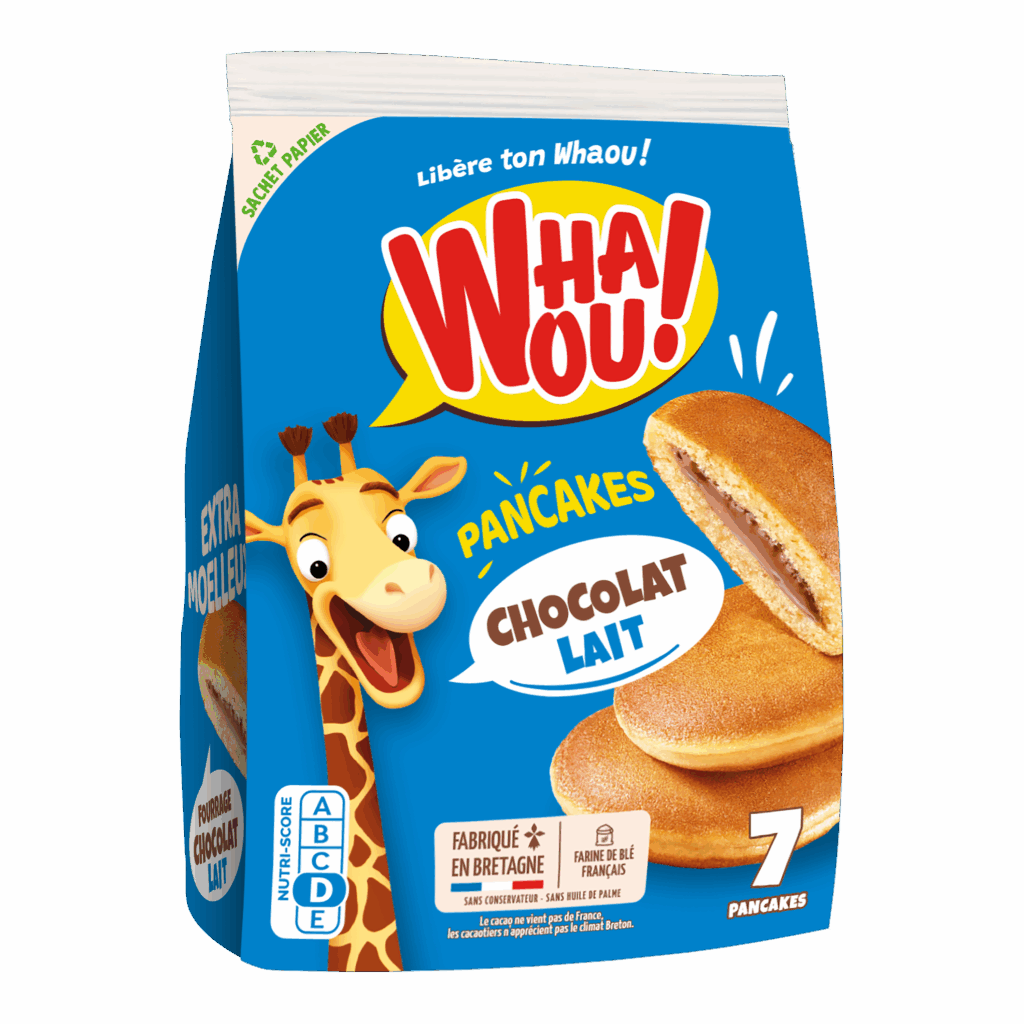 Pancakes Chocolat au lait