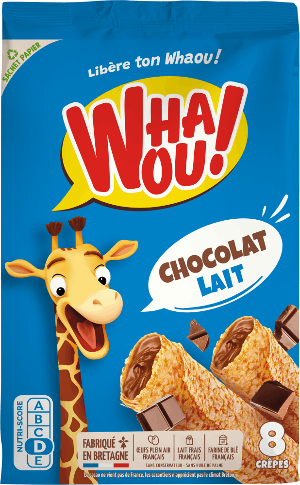 Crêpes  Chocolat Lait