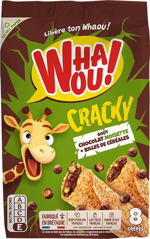 Crêpes Cracky Choco Noisettes