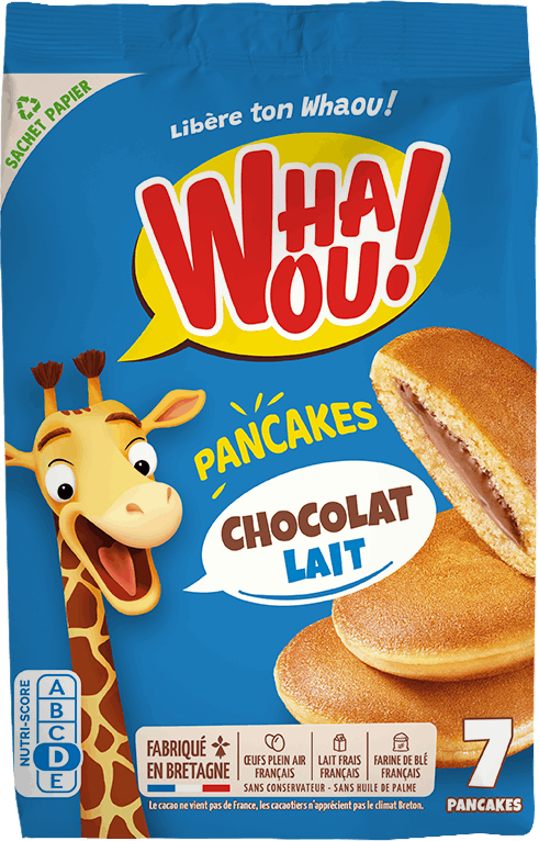Pancakes Chocolat au lait