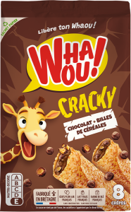 Crêpe Whaou! Cracky chocolat x8