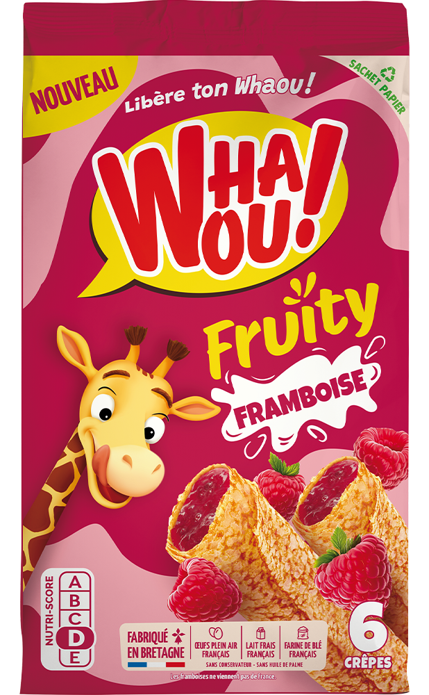 Crêpes Fruity  Framboise